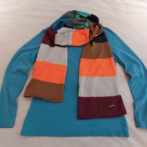 Marimekko 100% Wool Scarf & Long Sleeve T-shirt